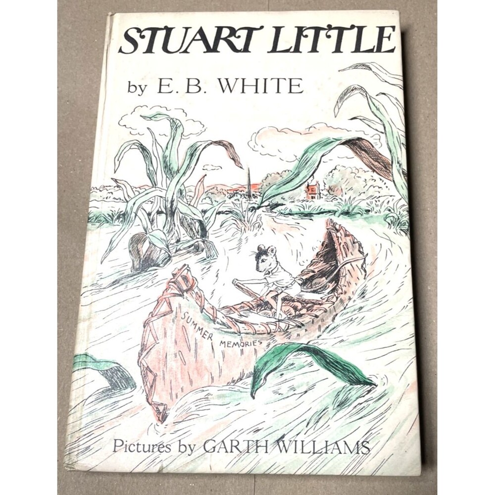 Vintage Book Stuart Little by E.B. White Garth Williams 1945 Young Readers